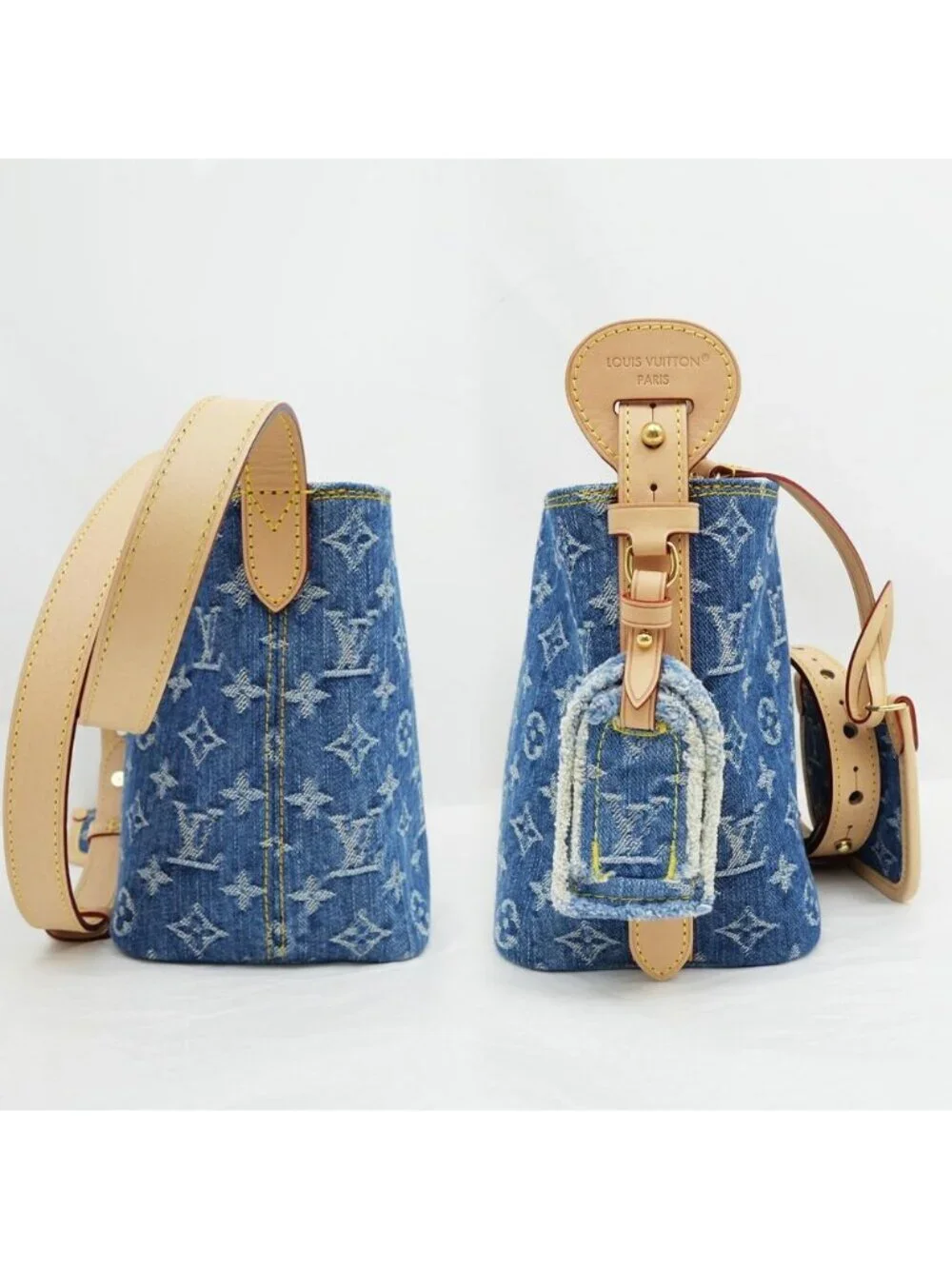 Louis Vuitton All in BB Denim Shoulder Bag